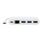 Monoprice Select Series USB-C to 3x USB-A 3.0_ Gigabit Ethernet_ and USB-C (F) A 15250 - alternate 6